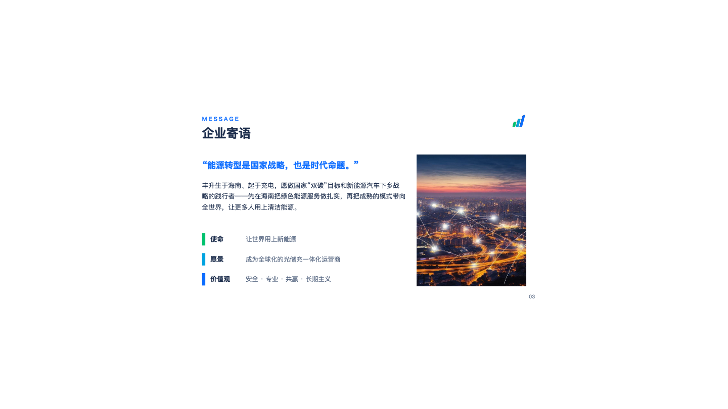 企业样册目录页
